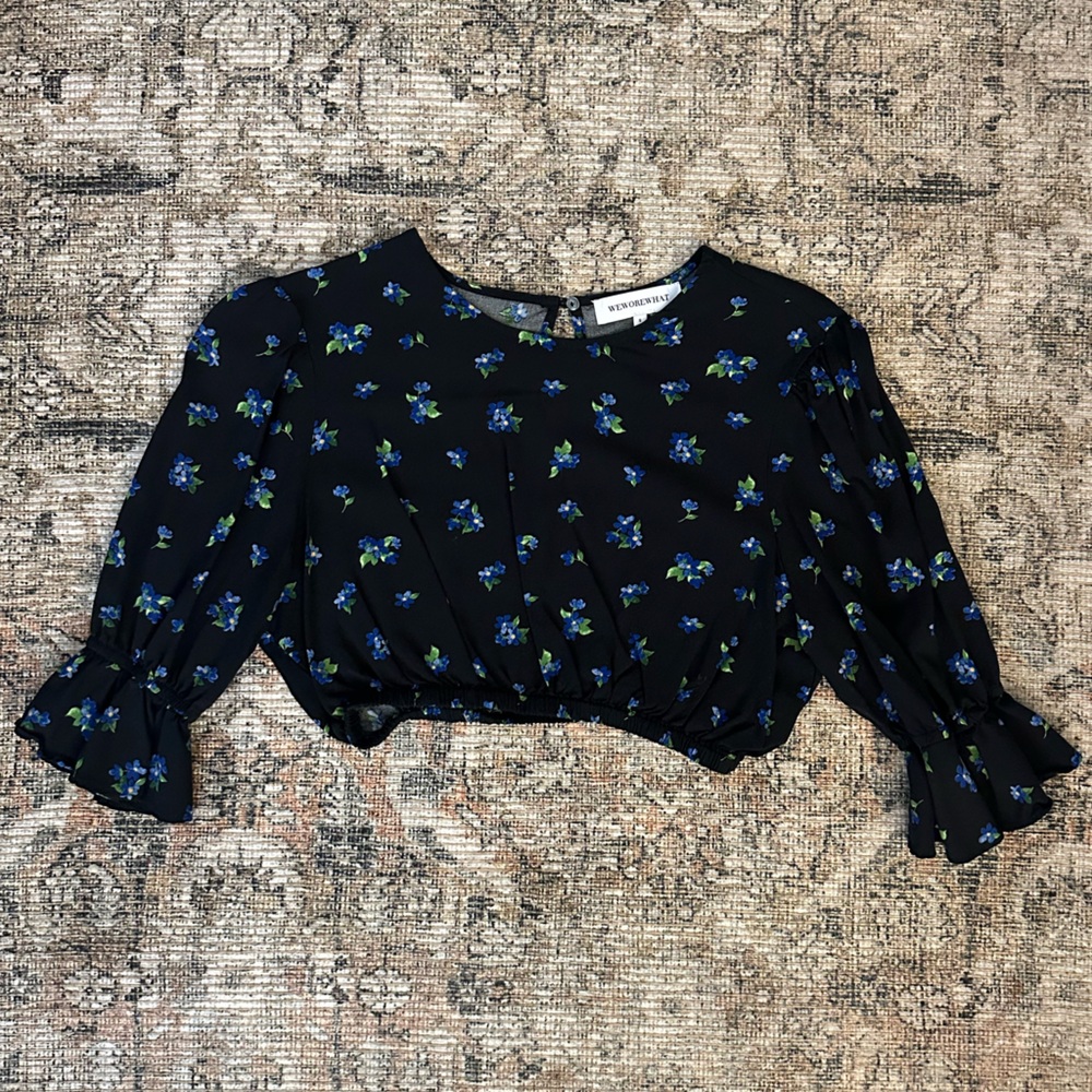 We wore what cropped shirt
